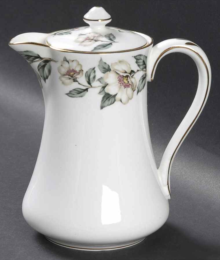 Pear Blossom Small Hot Water Jug & Lid by Crown Staffordshire-1