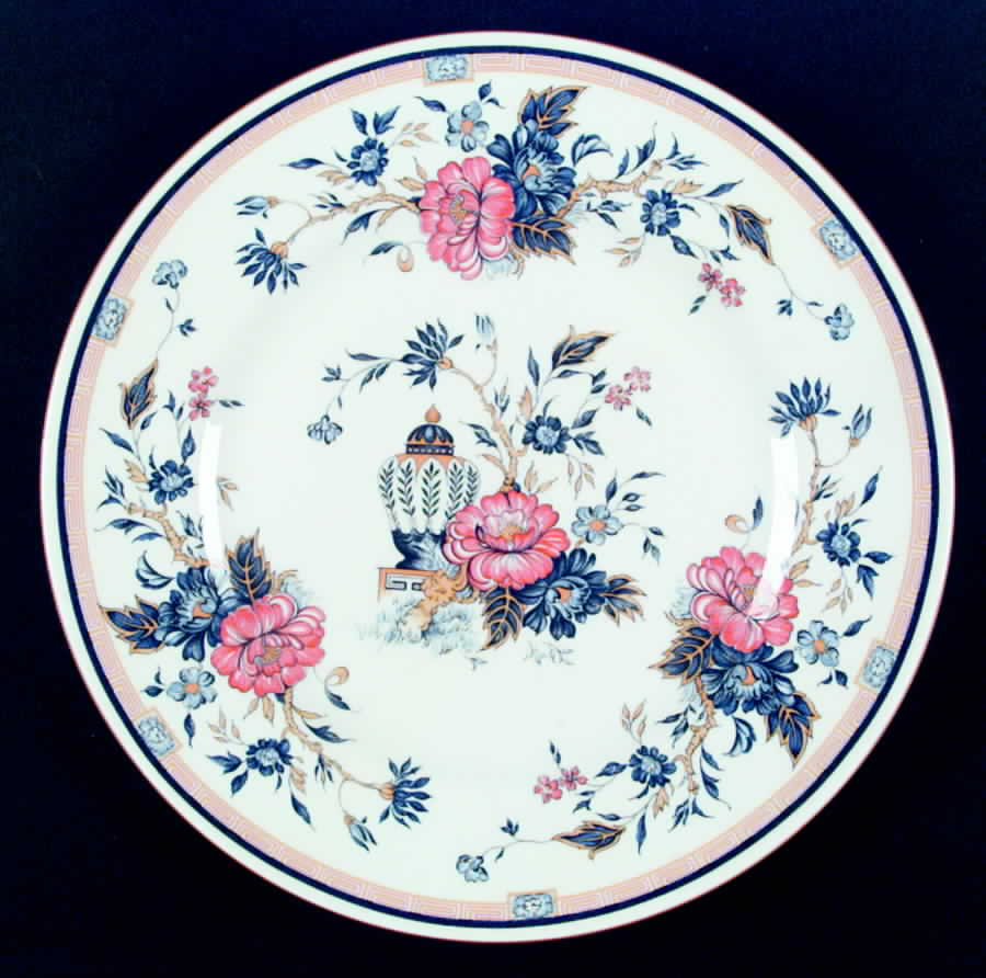 Penang Dinner Plate by Crown Staffordshire-1
