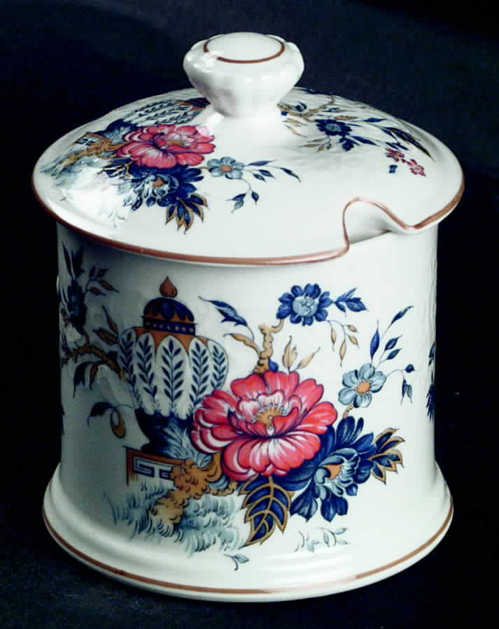 Penang Jam/Jelly & Lid by Crown Staffordshire-1