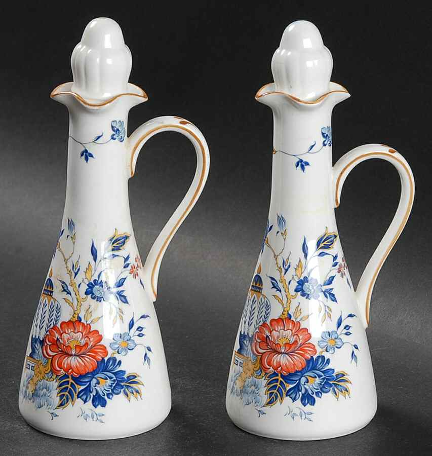 Penang Cruet with Stopper - Set of 2 by Crown Staffordshire-1