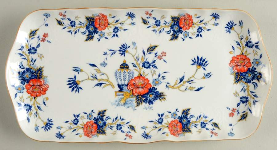 Penang Large Sandwich Tray by Crown Staffordshire-1