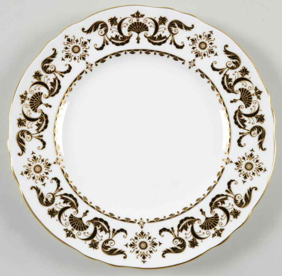 Regent Square Salad Plate by Crown Staffordshire-1