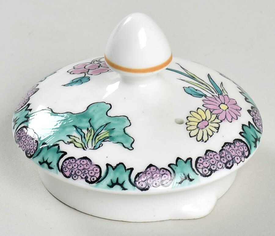 Rock Bird Lid for Coffee Pot by Crown Staffordshire-1