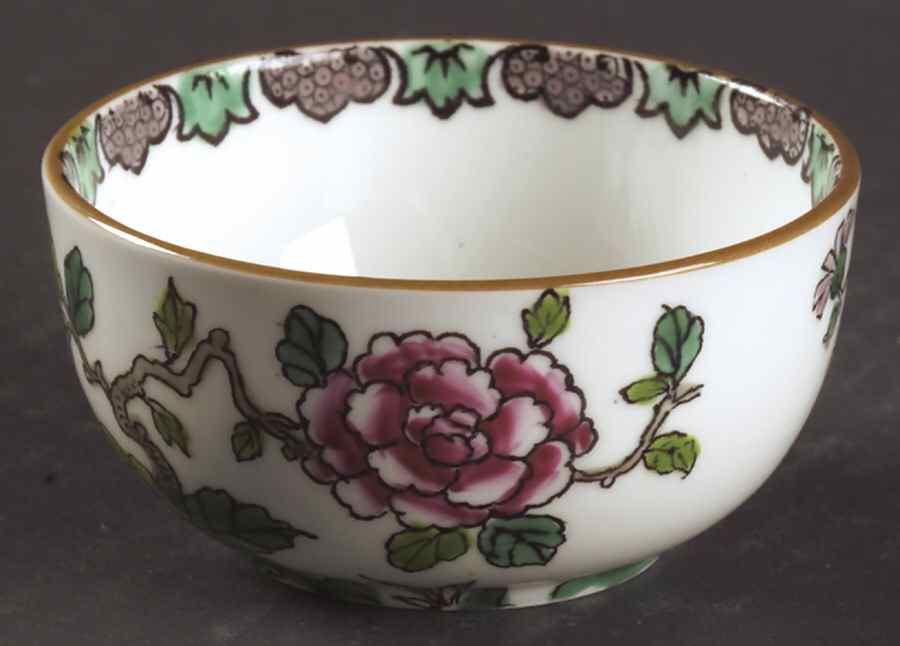 Rock Bird Mini Open Sugar Bowl by Crown Staffordshire-1