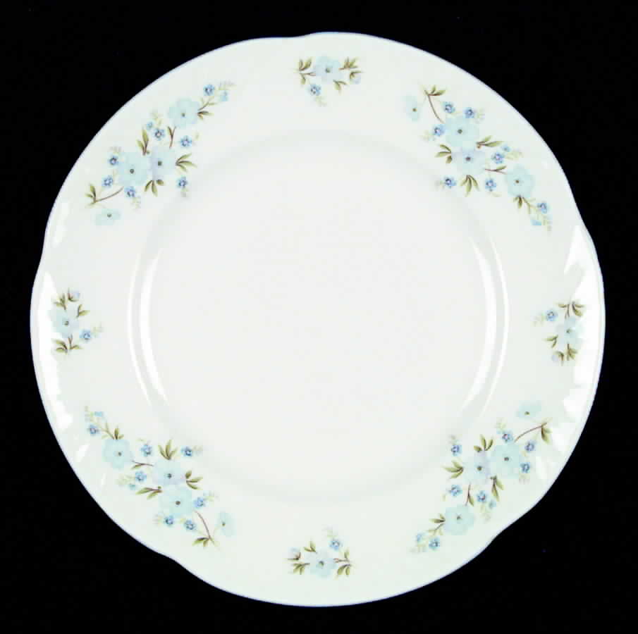 Rock Garden Salad Plate by Crown Staffordshire-1