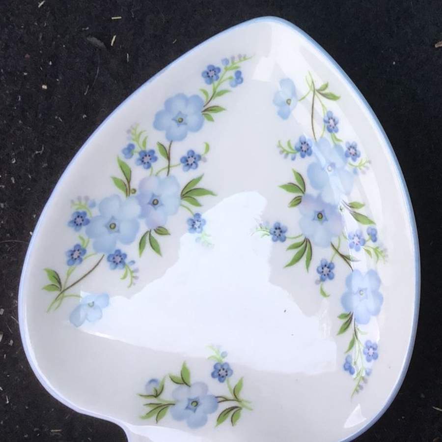 Rock Garden Spade Shaped Dish by Crown Staffordshire-1