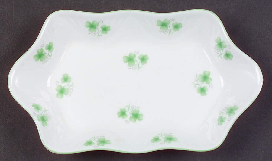 Shamrock Silver Tray by Crown Staffordshire-1