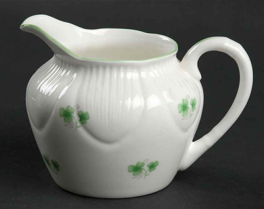 Shamrock Creamer by Crown Staffordshire-1