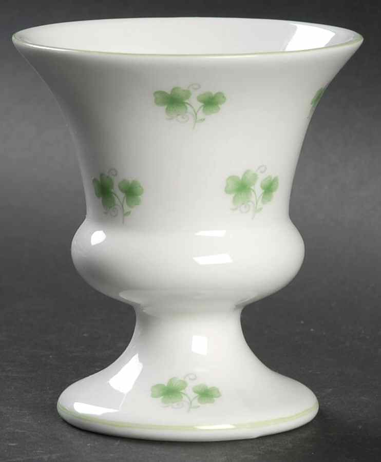 Shamrock 3" Vase by Crown Staffordshire-1