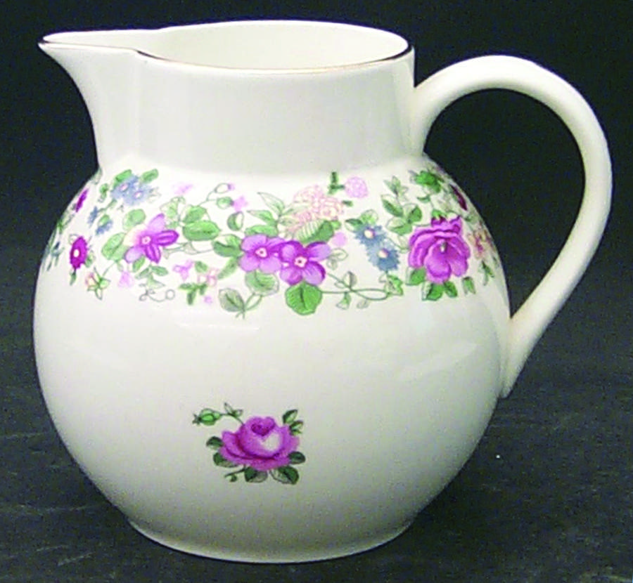 Thousand Flowers 44 Oz Pitcher by Crown Staffordshire-1
