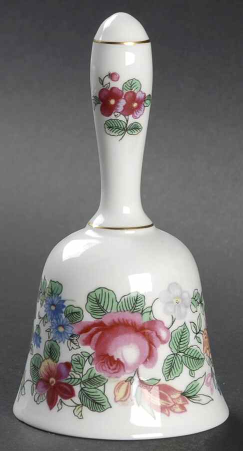 Thousand Flowers Bell by Crown Staffordshire-1