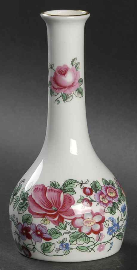 Thousand Flowers Bud Vase by Crown Staffordshire-1