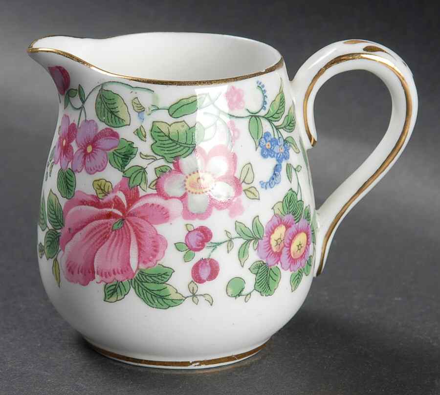 Thousand Flowers Mini Creamer by Crown Staffordshire-1