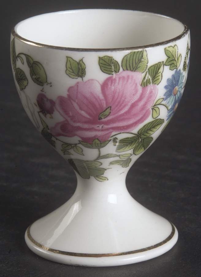 Thousand Flowers Single Egg Cup by Crown Staffordshire-1
