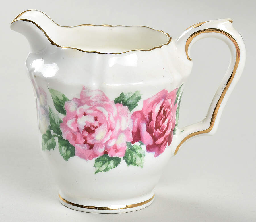 Trinity Rose Mini Creamer by Crown Staffordshire-1