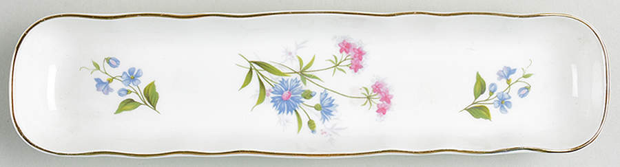 Wild Flowers Mint Tray by Crown Staffordshire-1