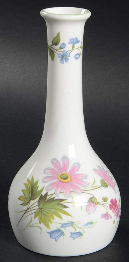 Wild Flowers 5" Bud Vase by Crown Staffordshire-1
