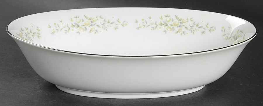 Carolyn 10" Oval Vegetable Bowl by Crown Victoria-1