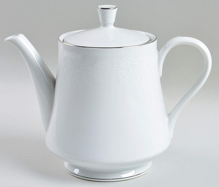 Lovelace Teapot & Lid by Crown Victoria-1