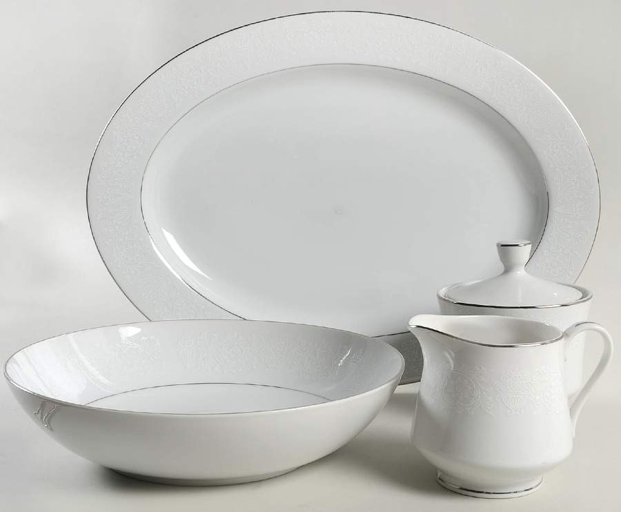 Lovelace 5 Piece Hostess Set by Crown Victoria-1