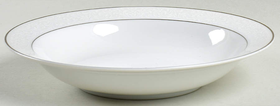 Lovelace Rim Soup Bowl by Crown Victoria-1