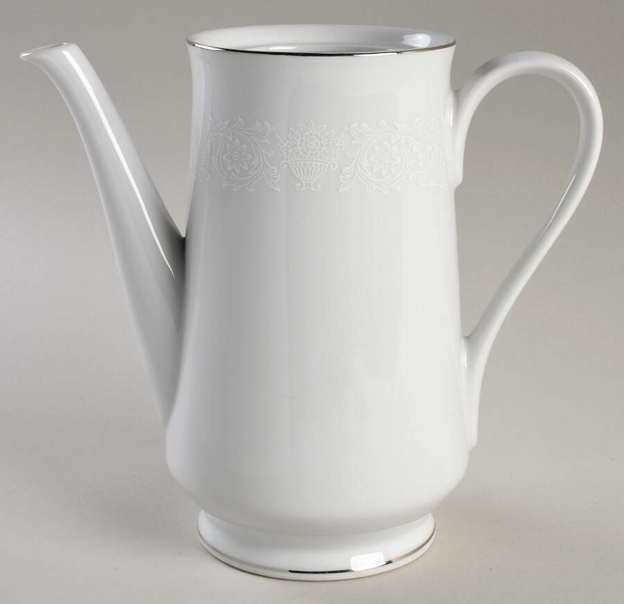 Lovelace Coffee Pot No Lid by Crown Victoria-1