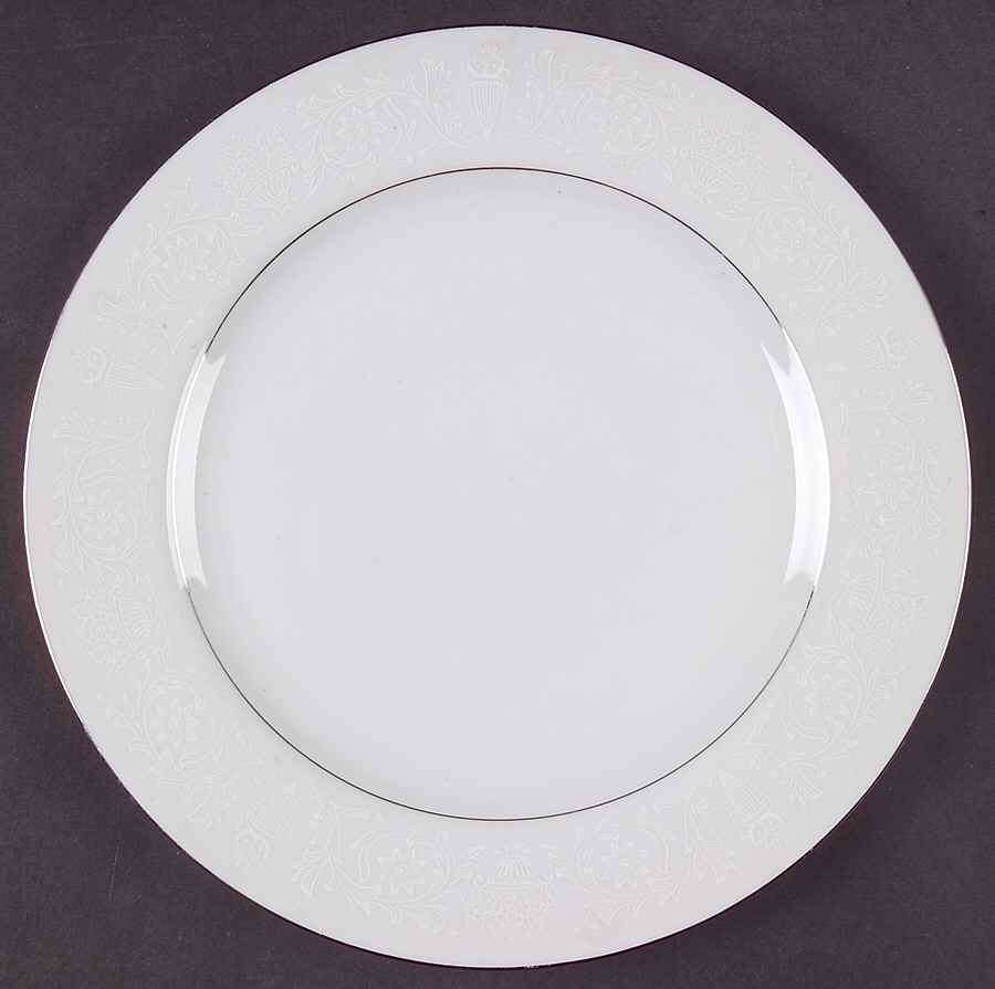 Lovelace Luncheon Plate by Crown Victoria-1