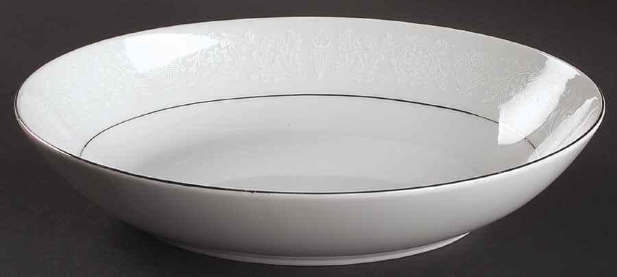 Lovelace 10" Oval Vegetable Bowl by Crown Victoria-1