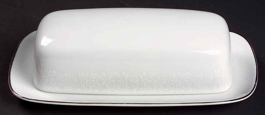 Lovelace 1/4 Lb Covered Butter by Crown Victoria-1