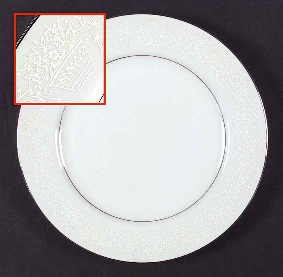 Angelique Dinner Plate by Crescent (Japan)-1
