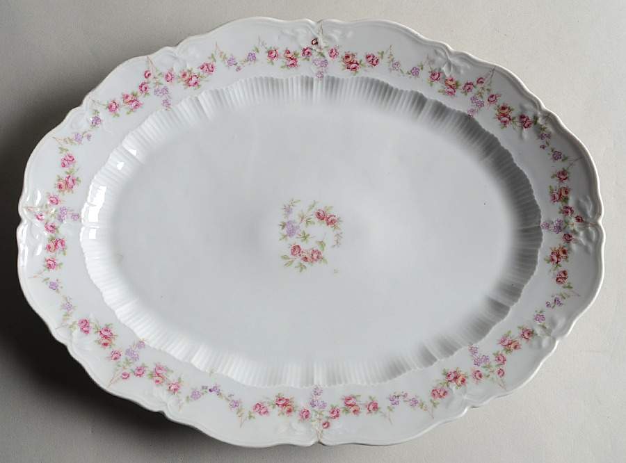 CTI22 13" Oval Serving Platter by Carl Tielsch-1