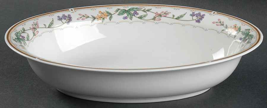 Bellegarden 10" Oval Vegetable Bowl by Citation-1