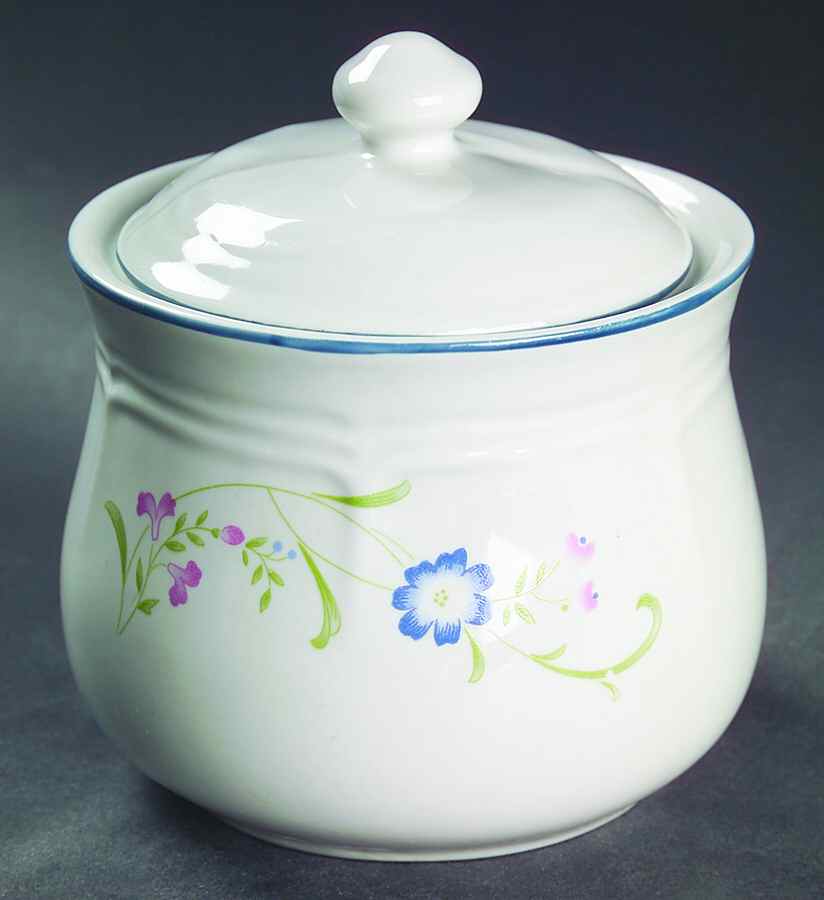 Shades Crest Sugar Bowl & Lid by Citation-1