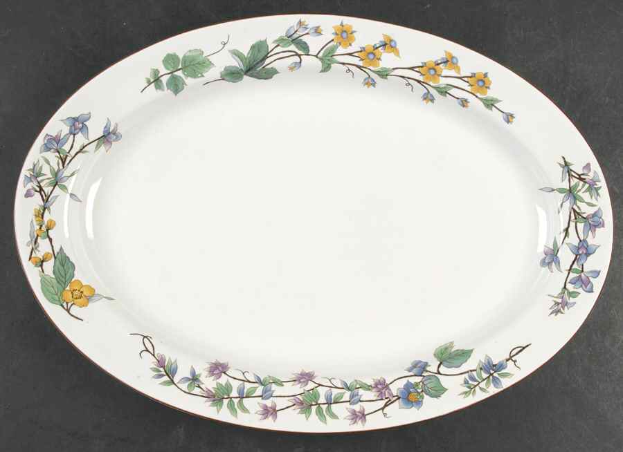 Woodhill 16" Oval Serving Platter by Citation-1