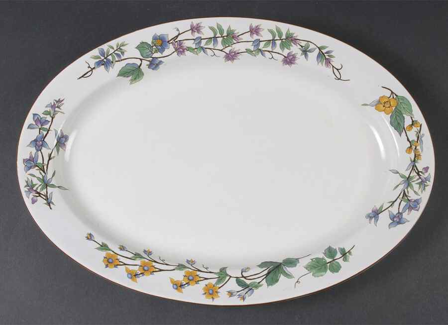 Woodhill 15" Oval Serving Platter by Citation-1