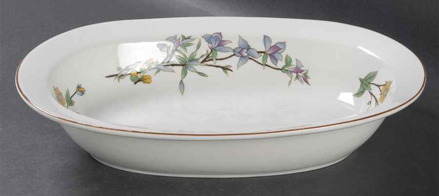 Woodhill 10" Oval Vegetable Bowl by Citation-1
