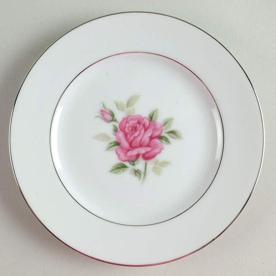 Brittany Rose Bread & Butter Plate by Correct Table Serv-1