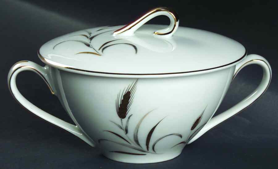 Eternal Harvest Sugar Bowl & Lid by Correct Table Serv-1