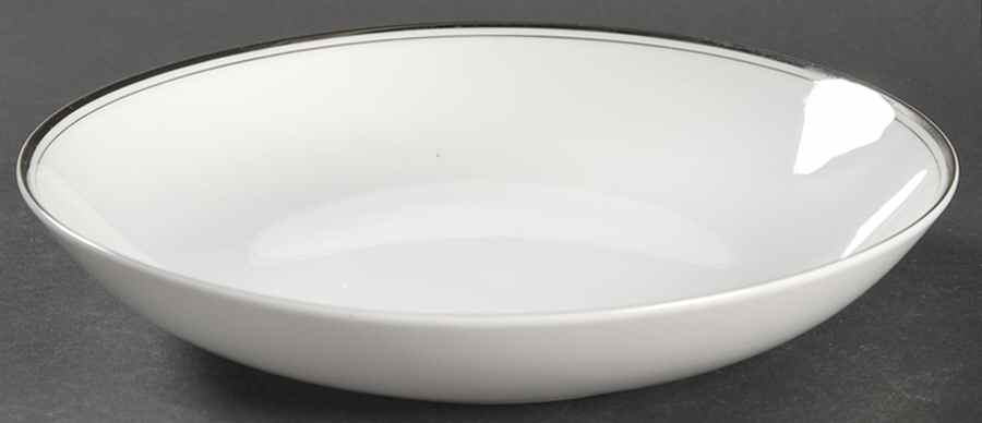 Platinum Wedding Band Coupe Soup Bowl by Correct Table Serv-1