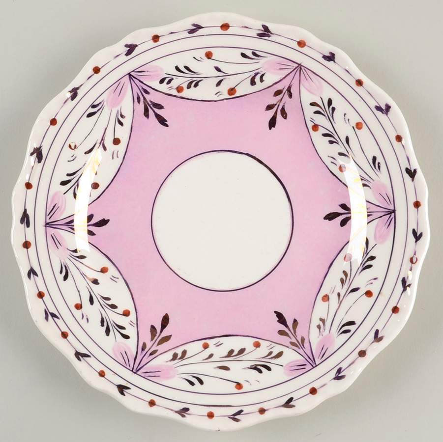 Ruskin (Pink) Bread & Butter Plate by Cumbow-1