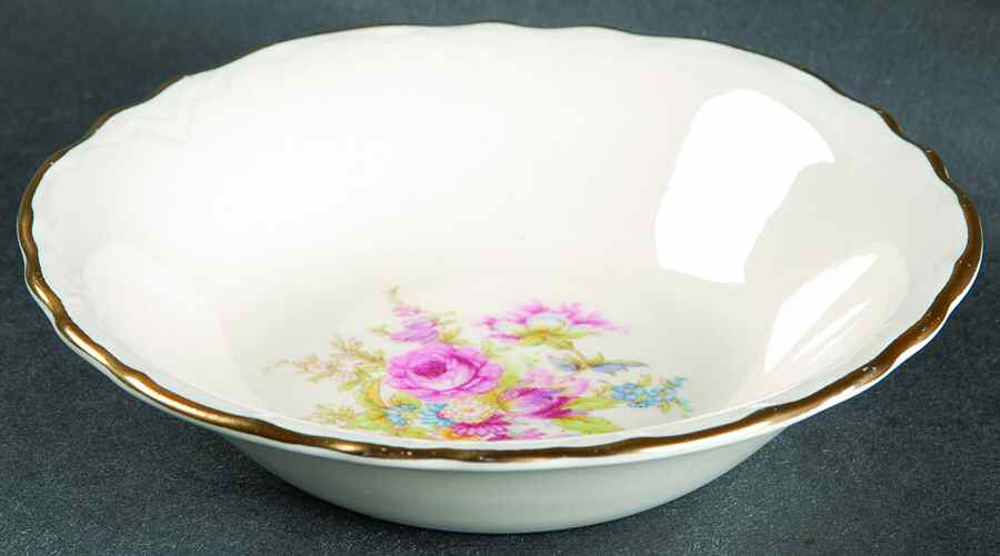Avon (Scalloped) Fruit/Dessert (Sauce) Bowl by Cunningham & Pickett-1