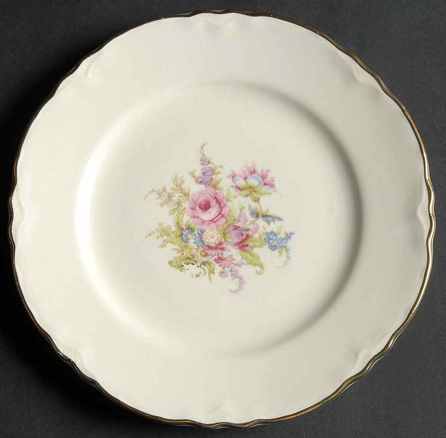 Avon (Scalloped) Bread & Butter Plate by Cunningham & Pickett-1