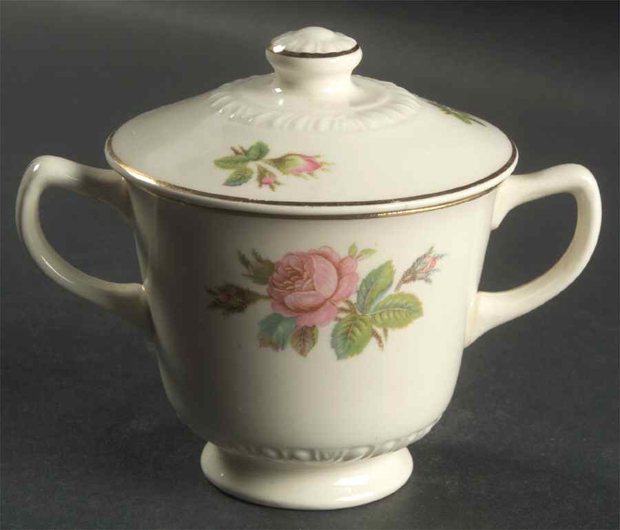 Calirose Sugar Bowl & Lid by Cunningham & Pickett-1