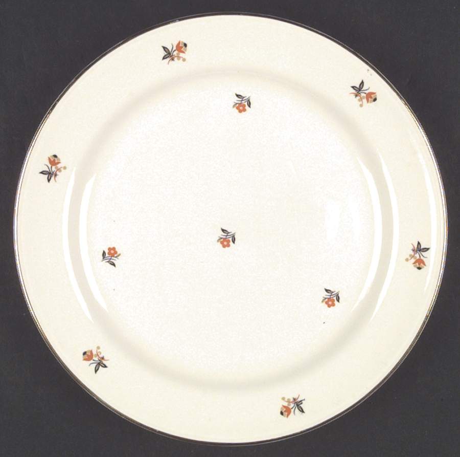 Cardinal Dinner Plate by Cunningham & Pickett-1