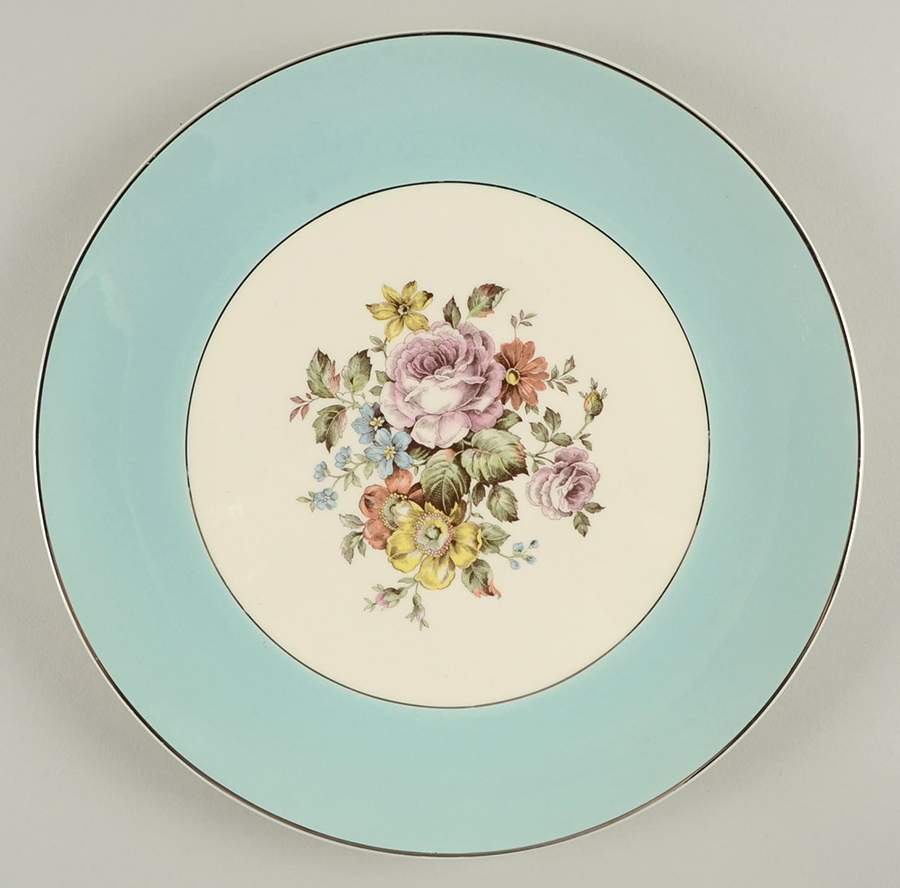 Danube Dinner Plate by Cunningham & Pickett-1