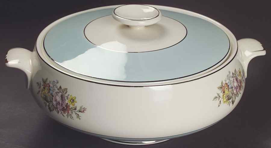 Danube Round Covered Vegetable by Cunningham & Pickett-1