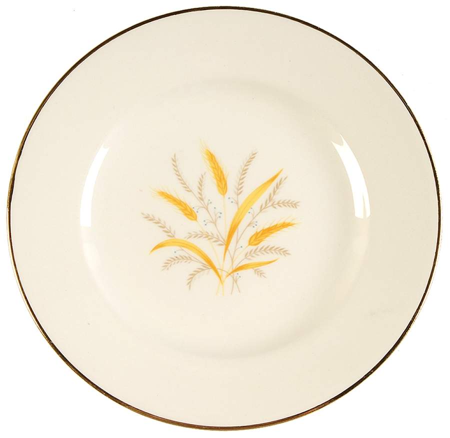Golden Harvest Bread & Butter Plate by Cunningham & Pickett-1