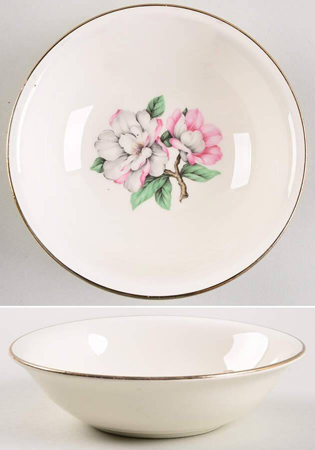 Magnolia Fruit/Dessert (Sauce) Bowl by Cunningham & Pickett-1