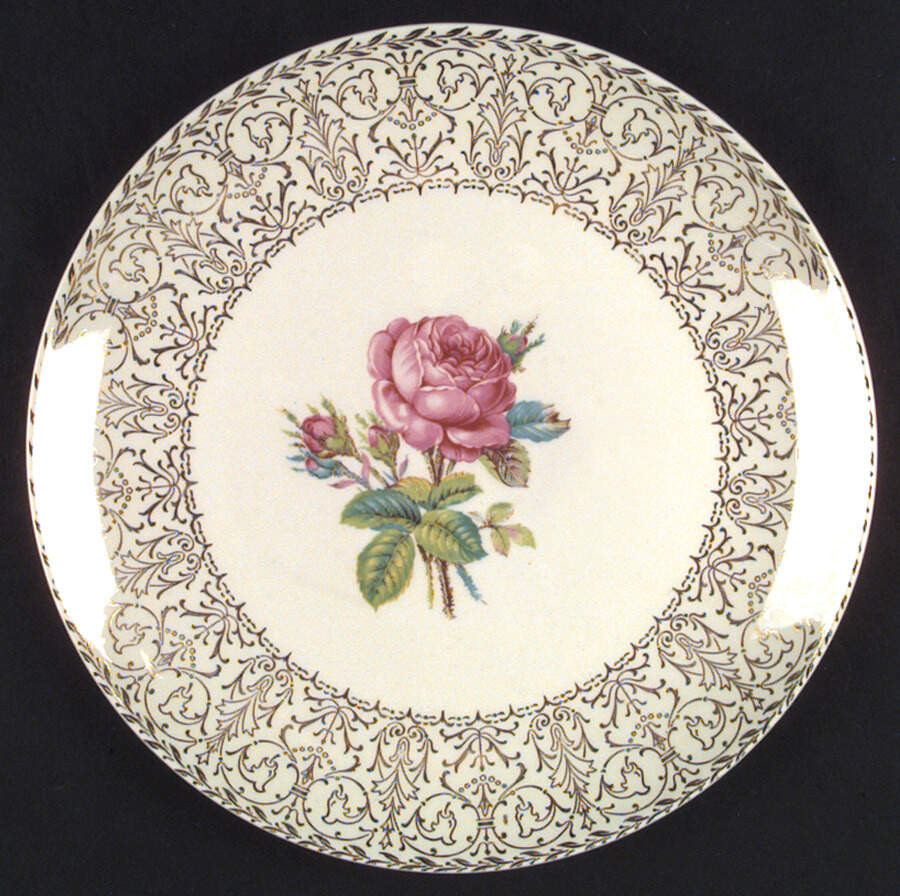 Melody Dinner Plate by Cunningham & Pickett-1