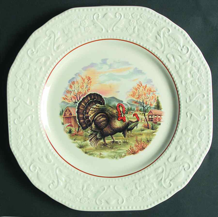 Autumn Dinner Plate by Cuthbertson-1